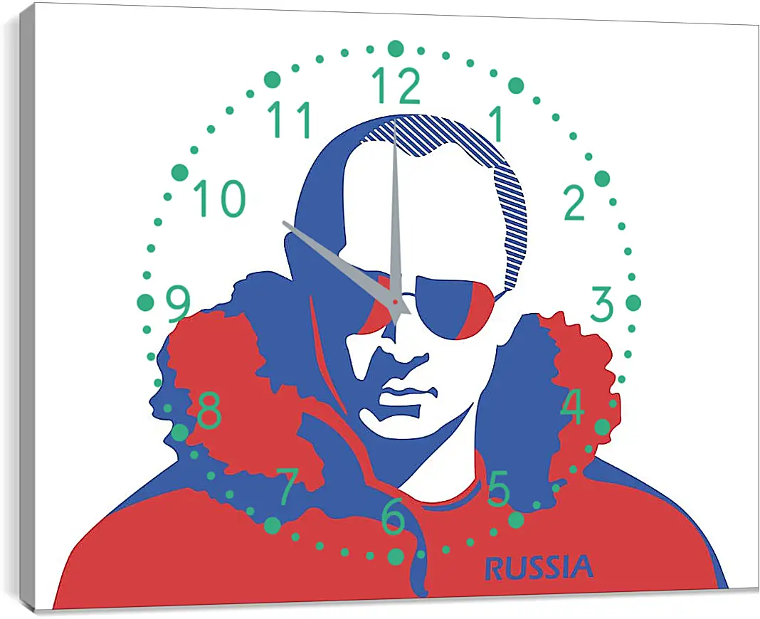 Часы картина - Владимир Владимирович Путин