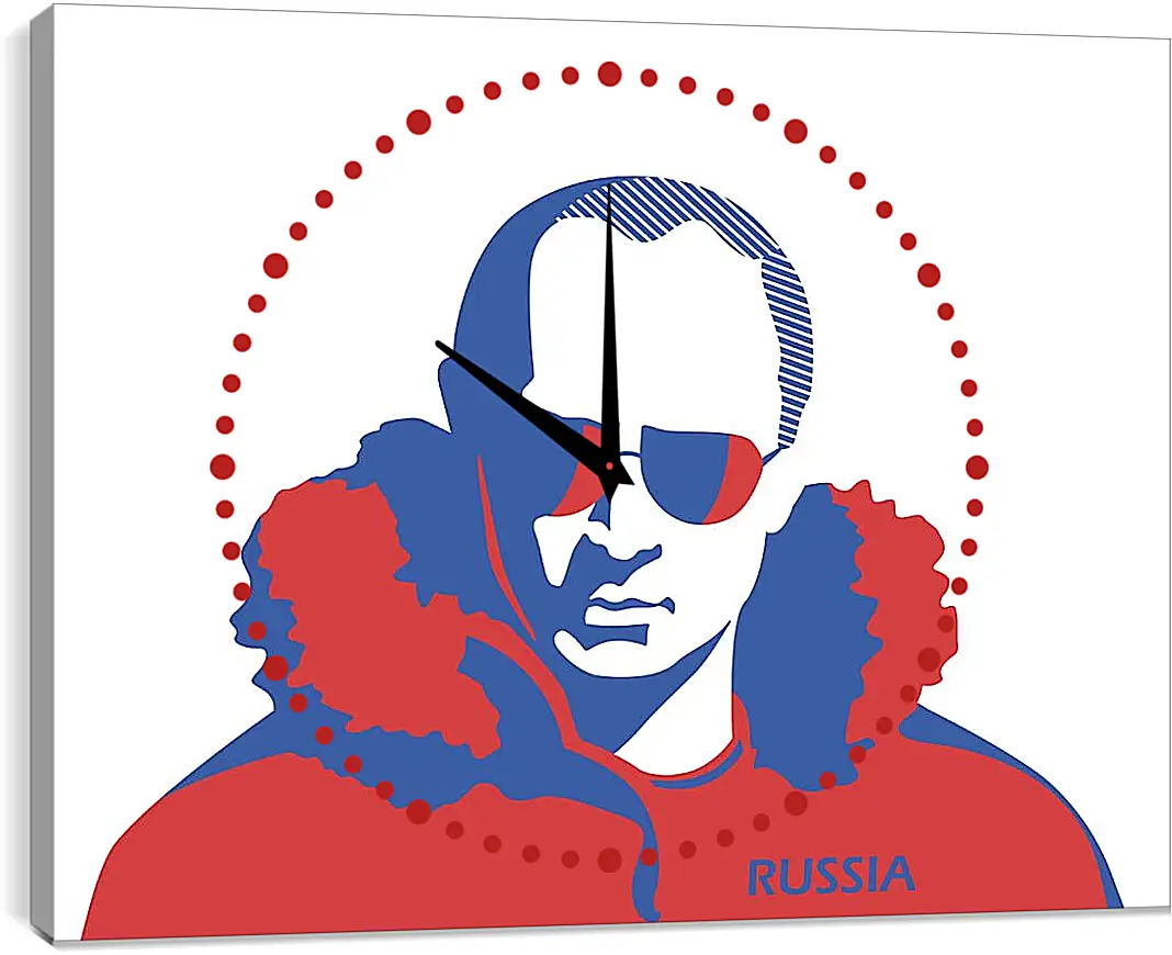 Часы картина - Владимир Владимирович Путин