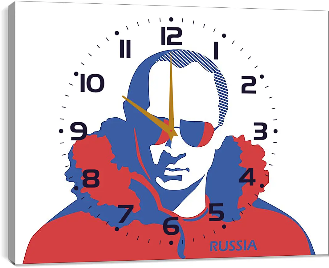 Часы картина - Владимир Владимирович Путин