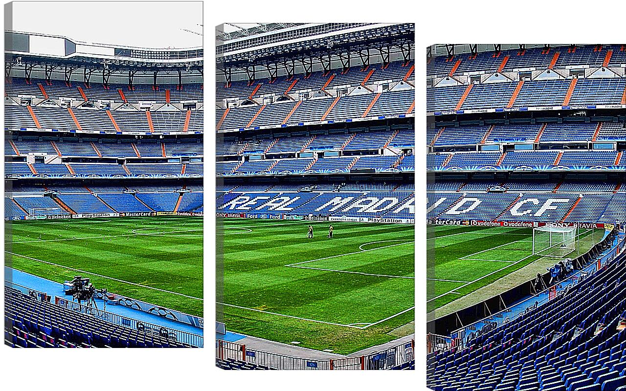 Модульная картина - Стадион Сантьяго Бернабеу. Реал Мадрид