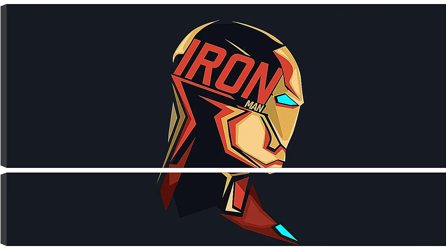 Модульная картина - Железный человек. Iron Man