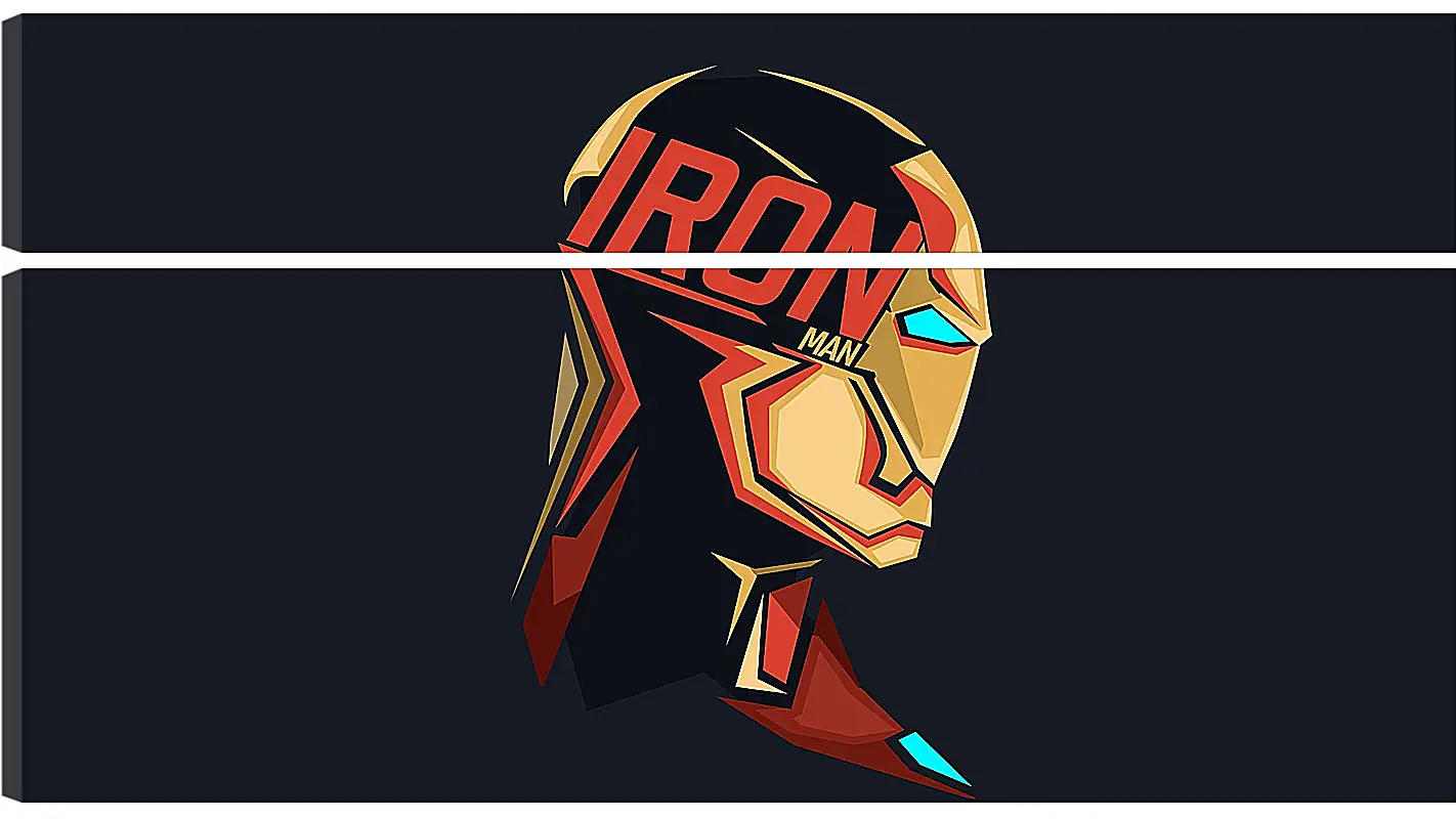 Модульная картина - Железный человек. Iron Man