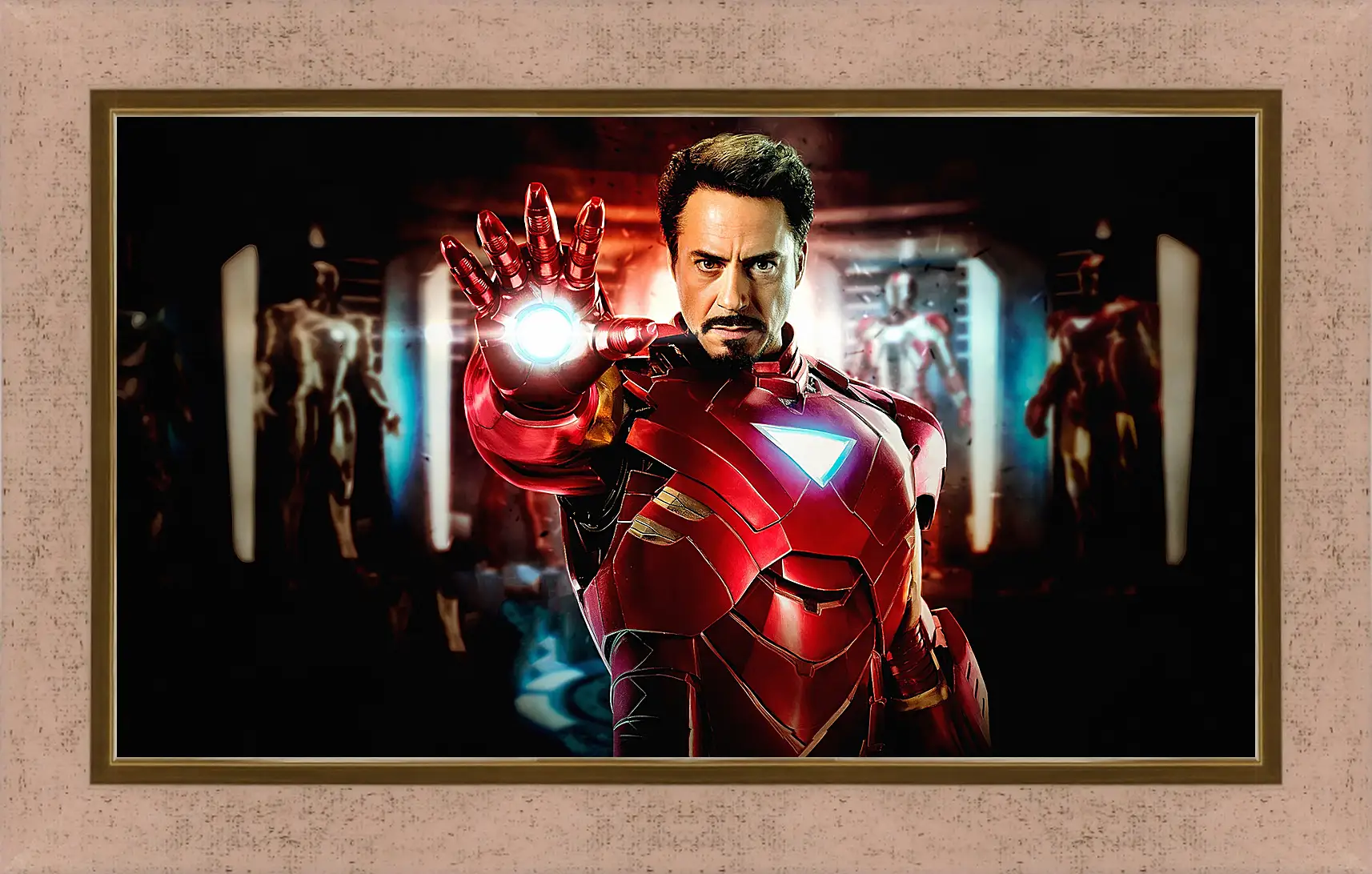 Картина в раме - Железный человек. Iron Man