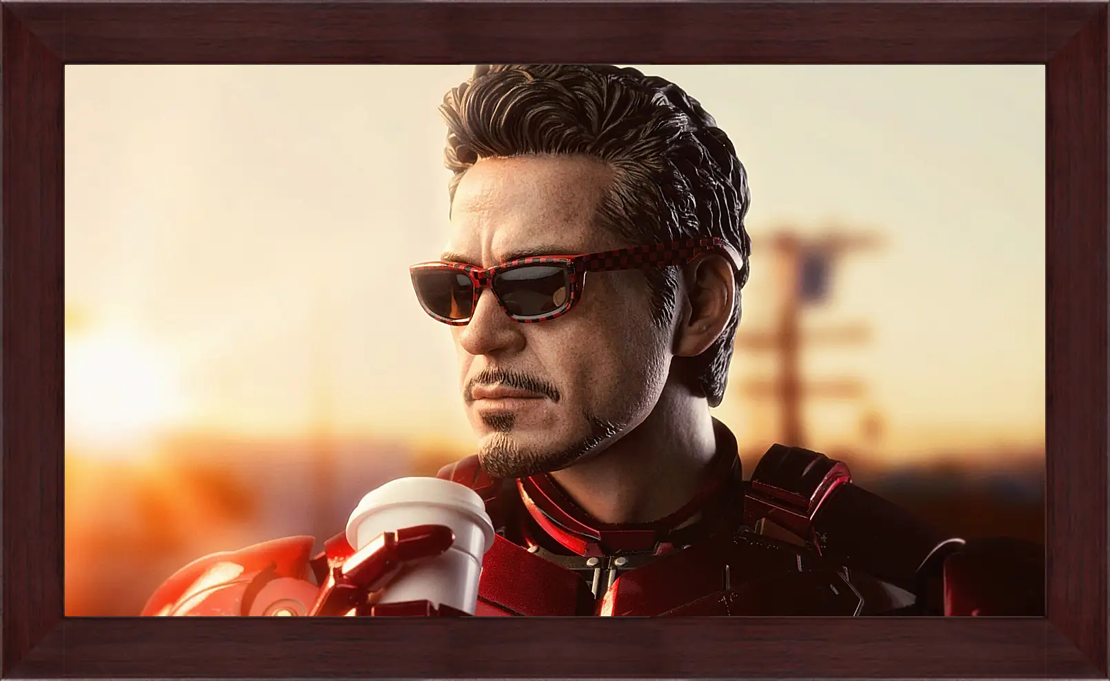 Картина в раме - Железный человек. Iron Man