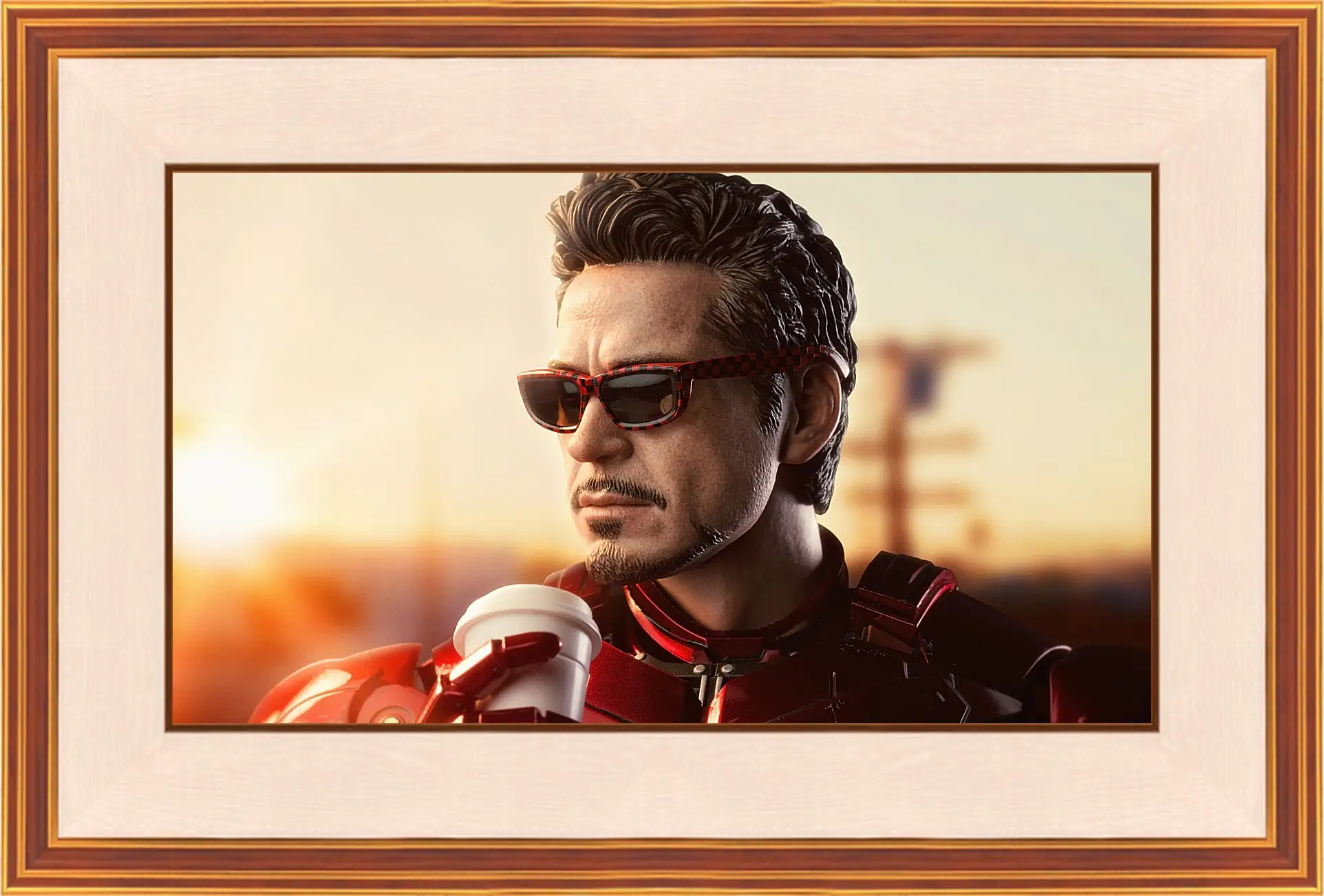 Картина в раме - Железный человек. Iron Man
