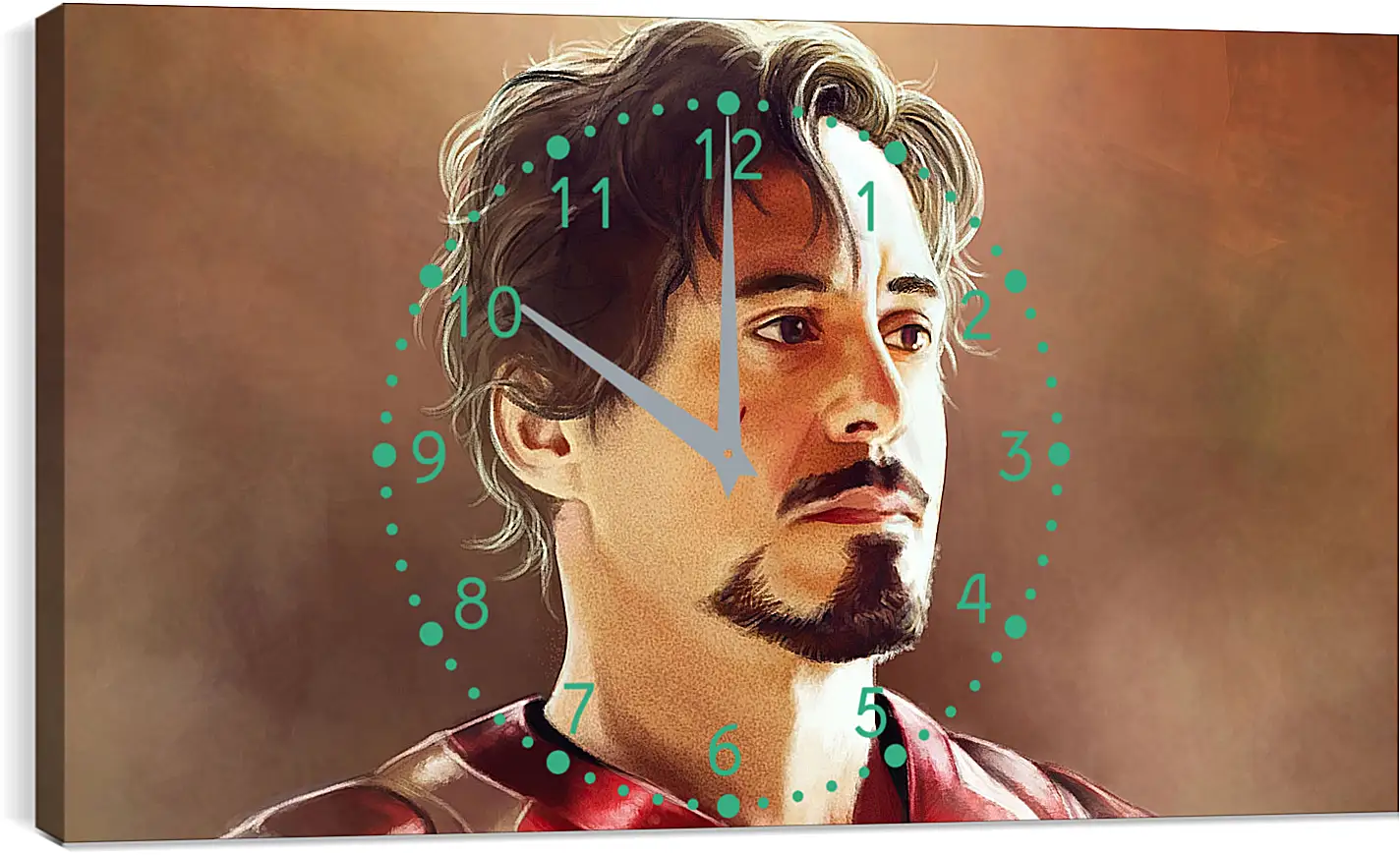 Часы картина - Железный человек. Iron Man