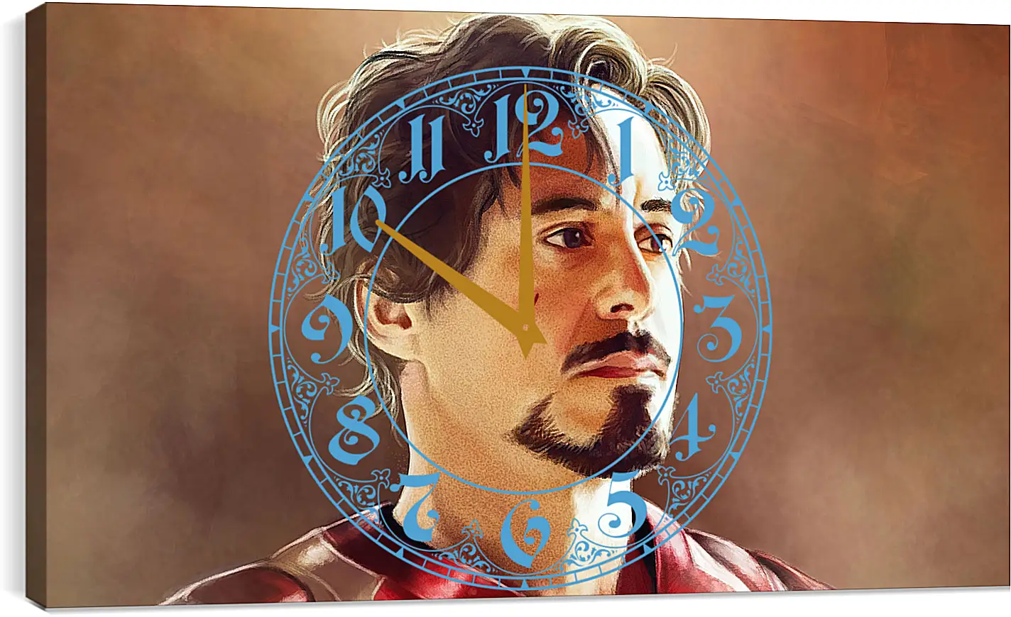 Часы картина - Железный человек. Iron Man