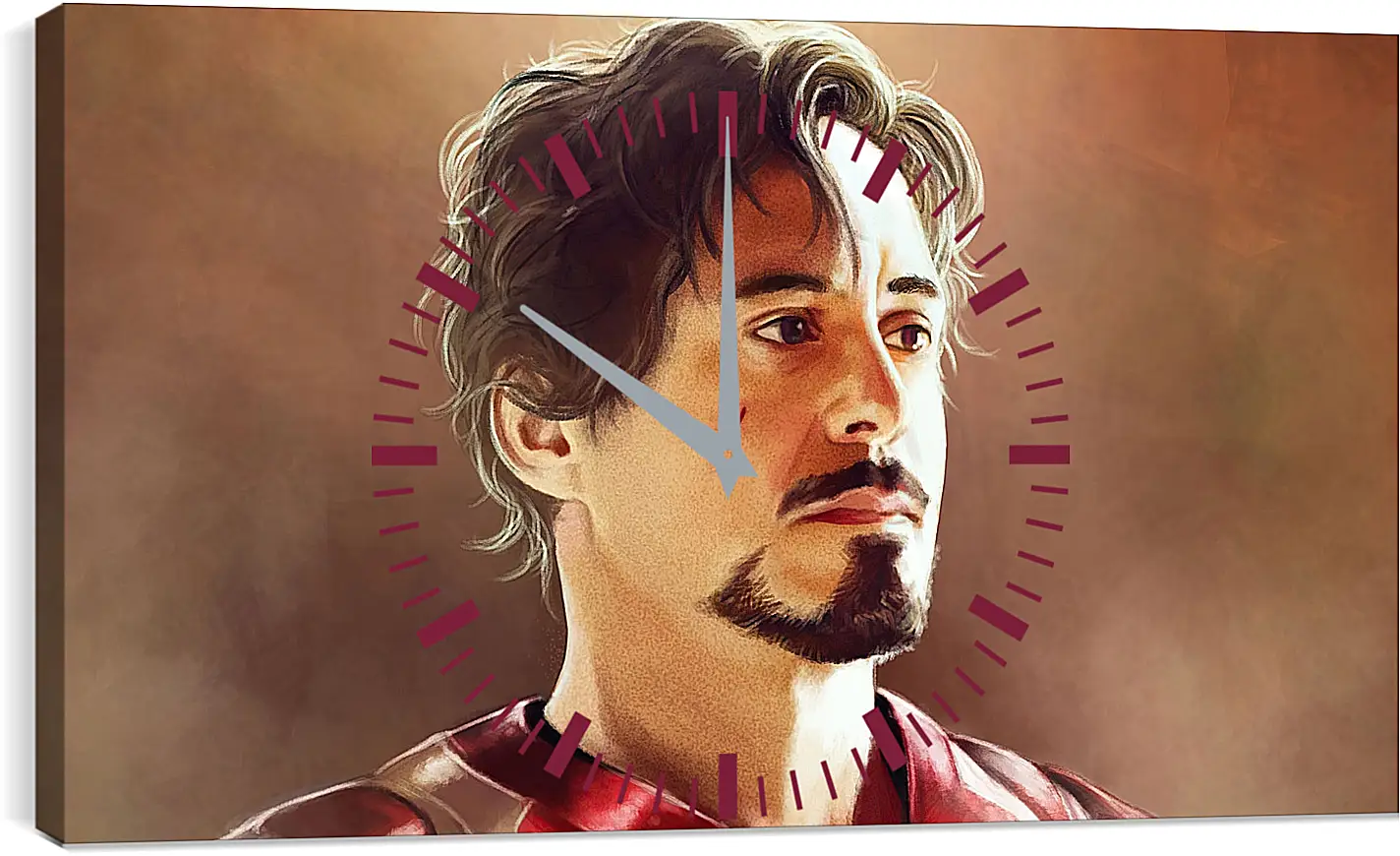 Часы картина - Железный человек. Iron Man