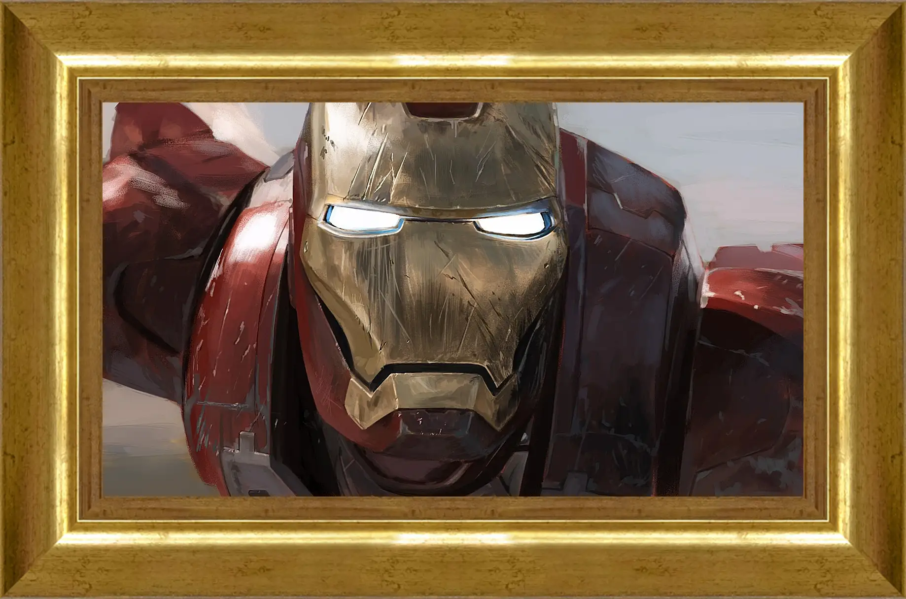 Картина в раме - Железный человек. Iron Man