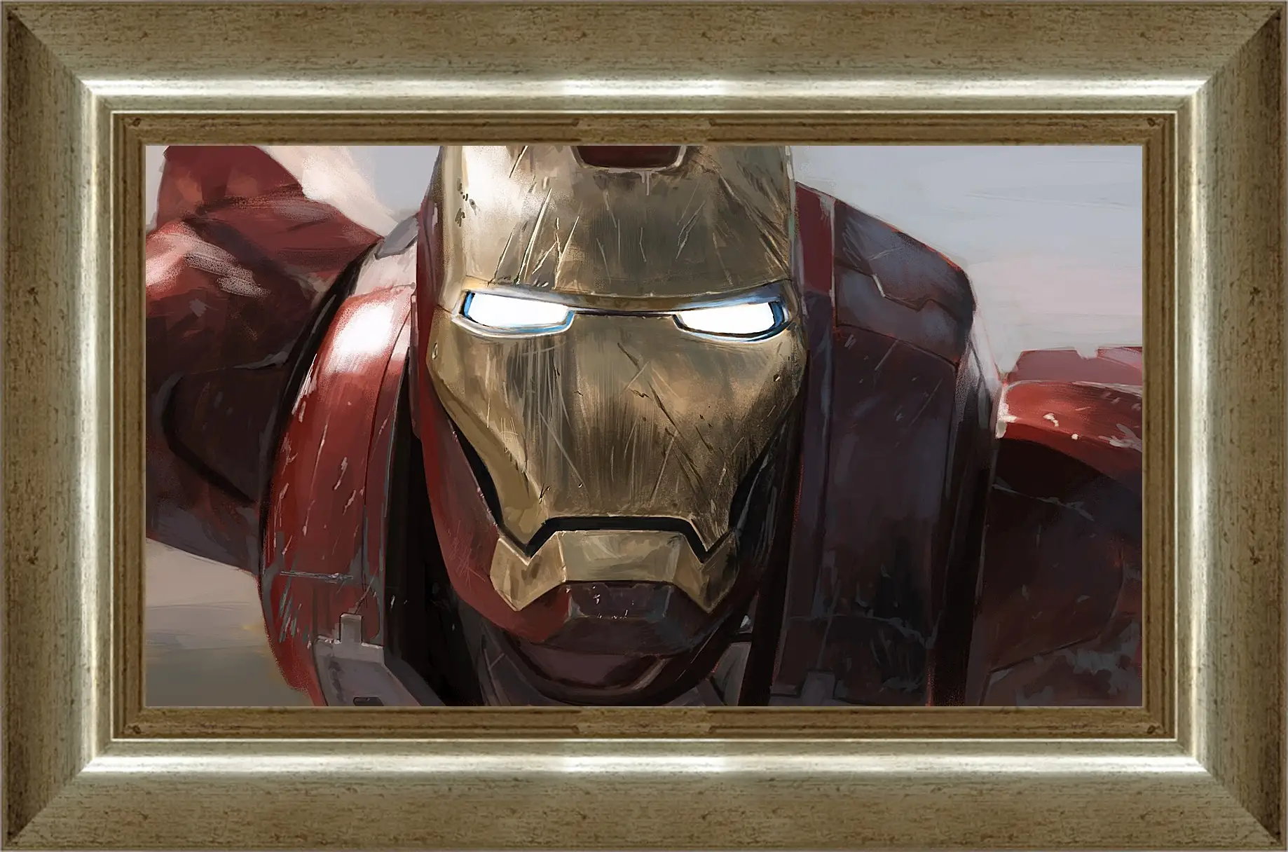 Картина в раме - Железный человек. Iron Man