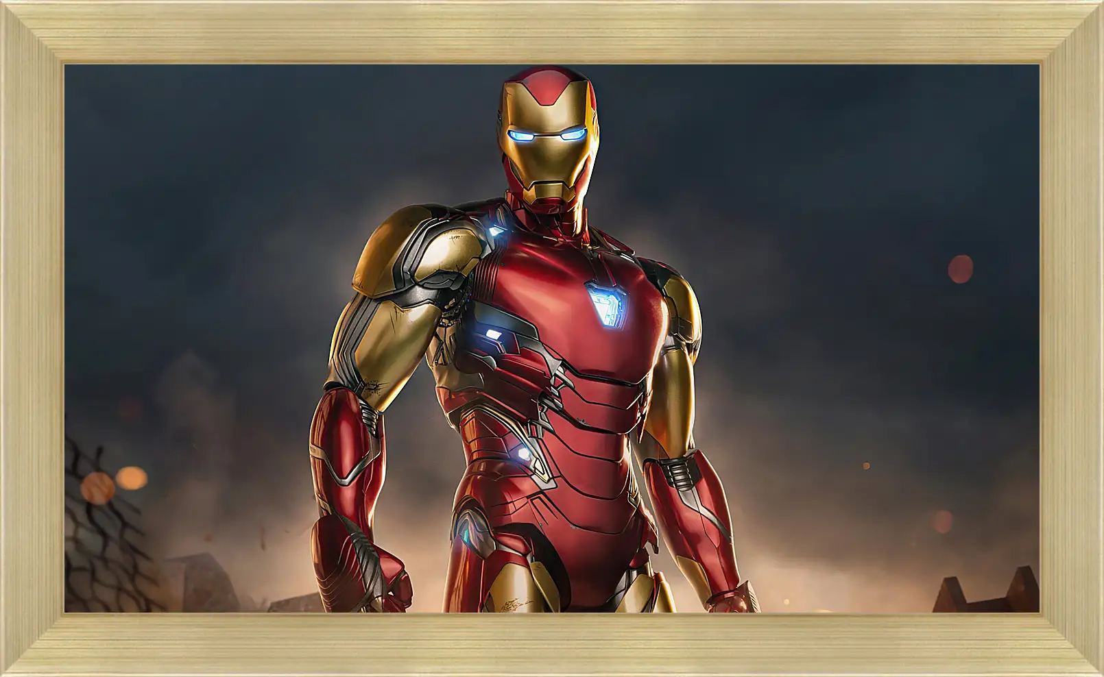 Картина в раме - Железный человек. Iron Man