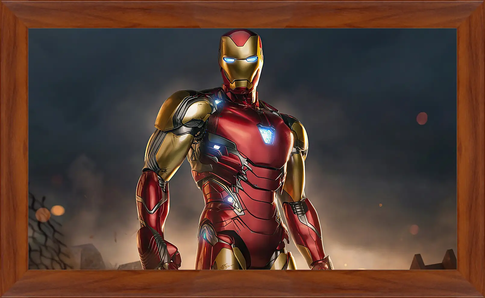 Картина в раме - Железный человек. Iron Man