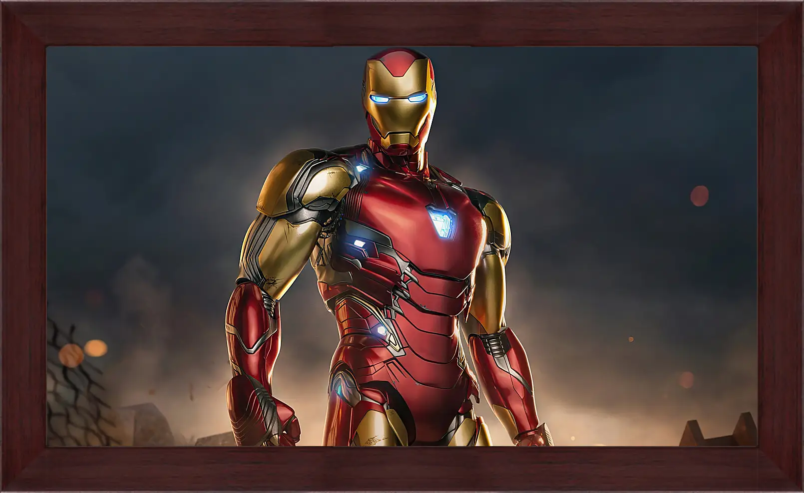 Картина в раме - Железный человек. Iron Man