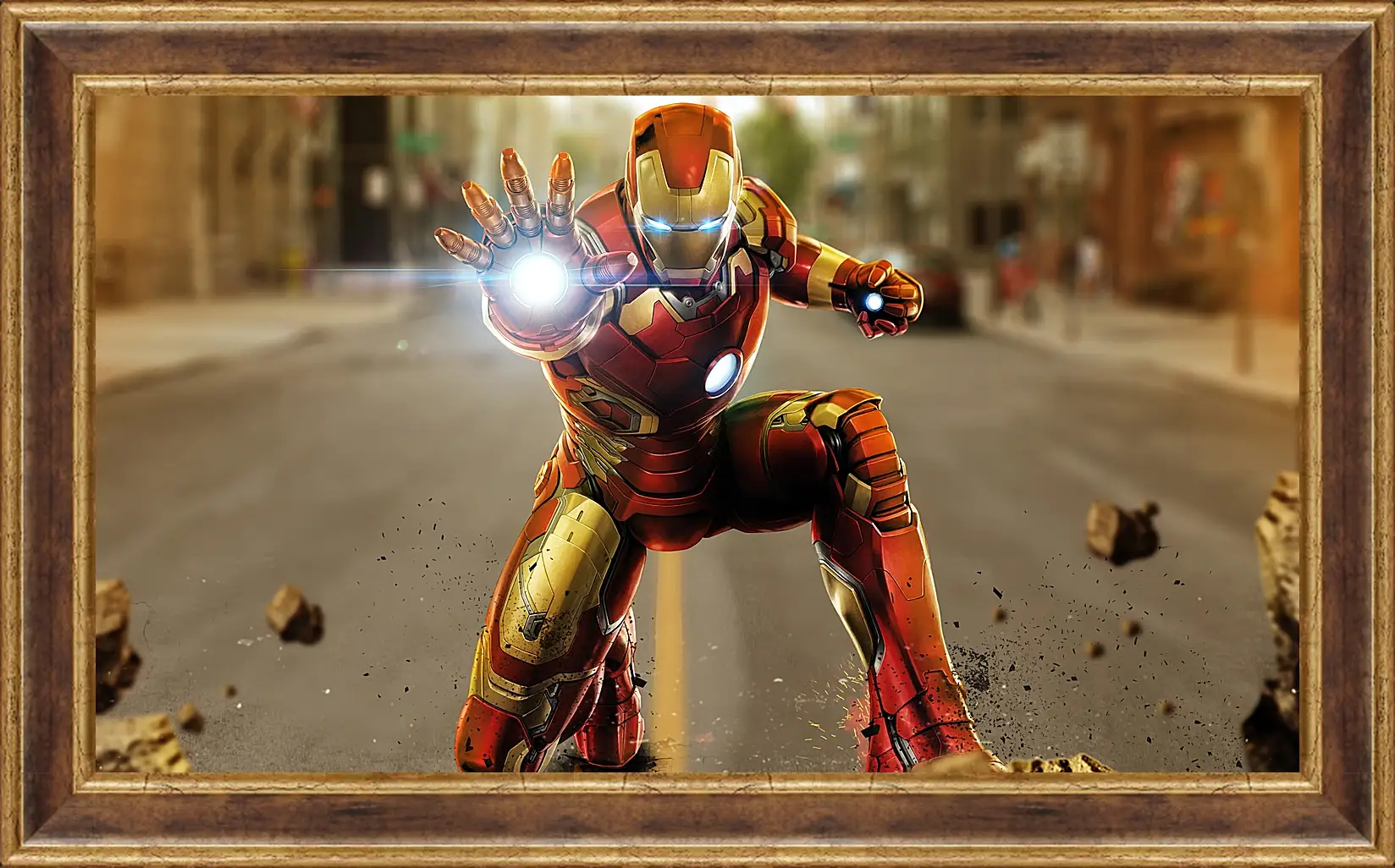 Картина в раме - Железный человек. Iron Man