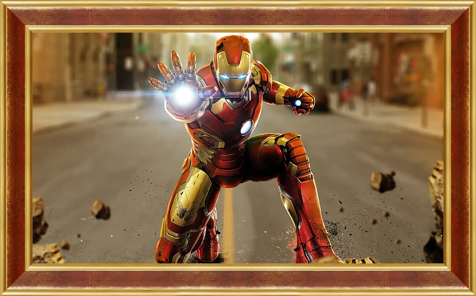 Картина в раме - Железный человек. Iron Man