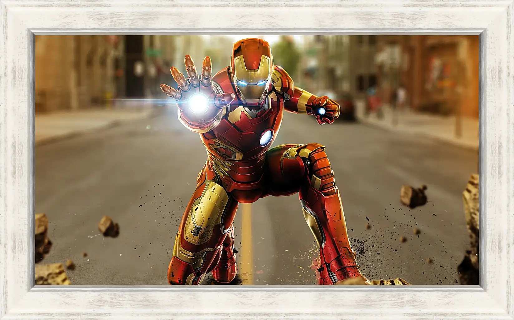 Картина в раме - Железный человек. Iron Man