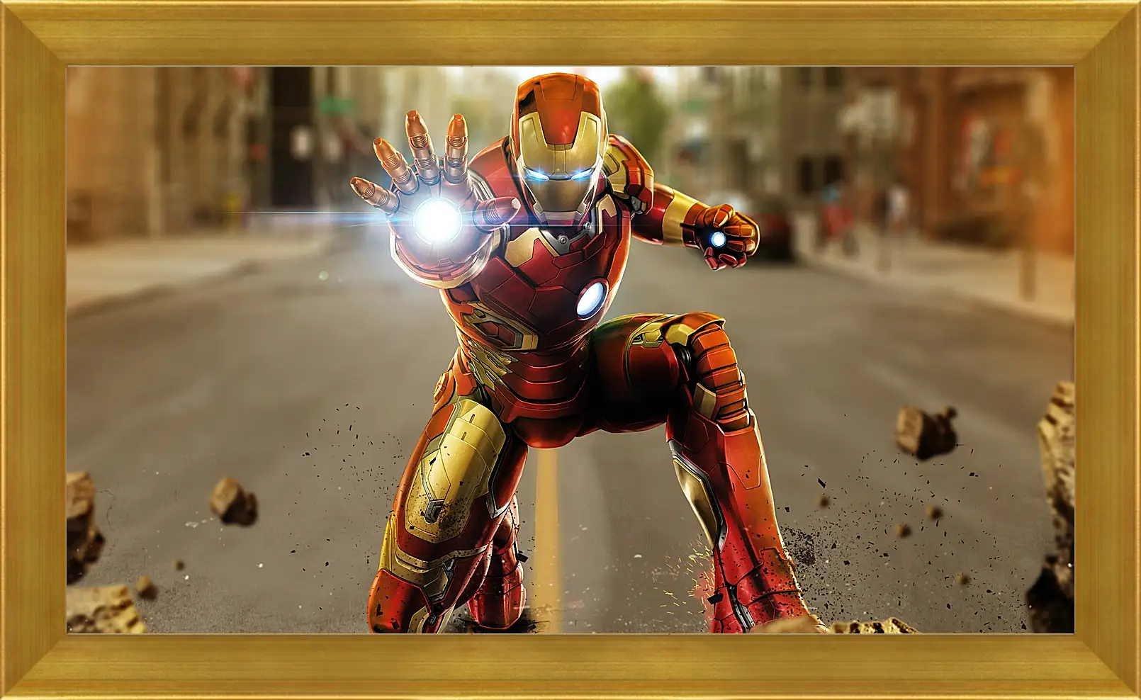 Картина в раме - Железный человек. Iron Man