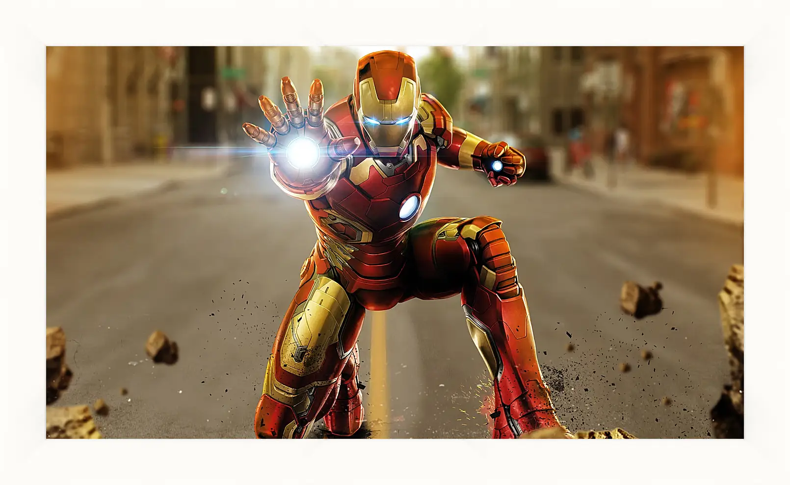 Картина в раме - Железный человек. Iron Man