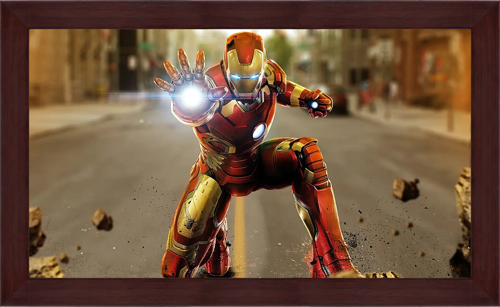 Картина в раме - Железный человек. Iron Man