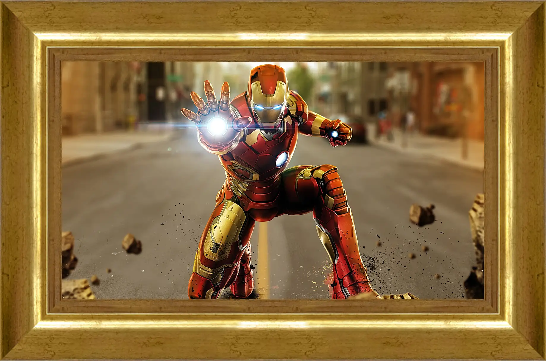 Картина в раме - Железный человек. Iron Man