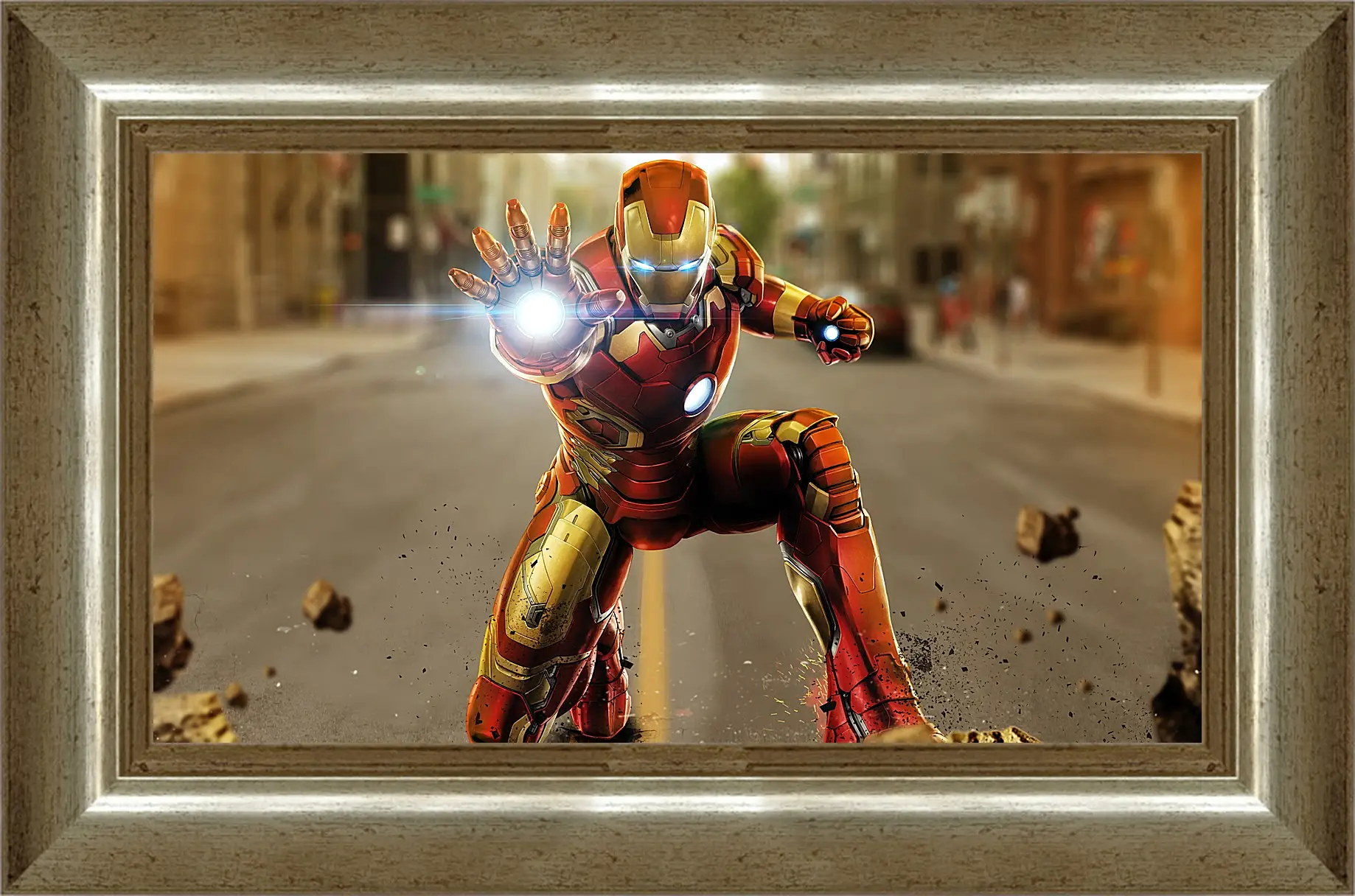 Картина в раме - Железный человек. Iron Man