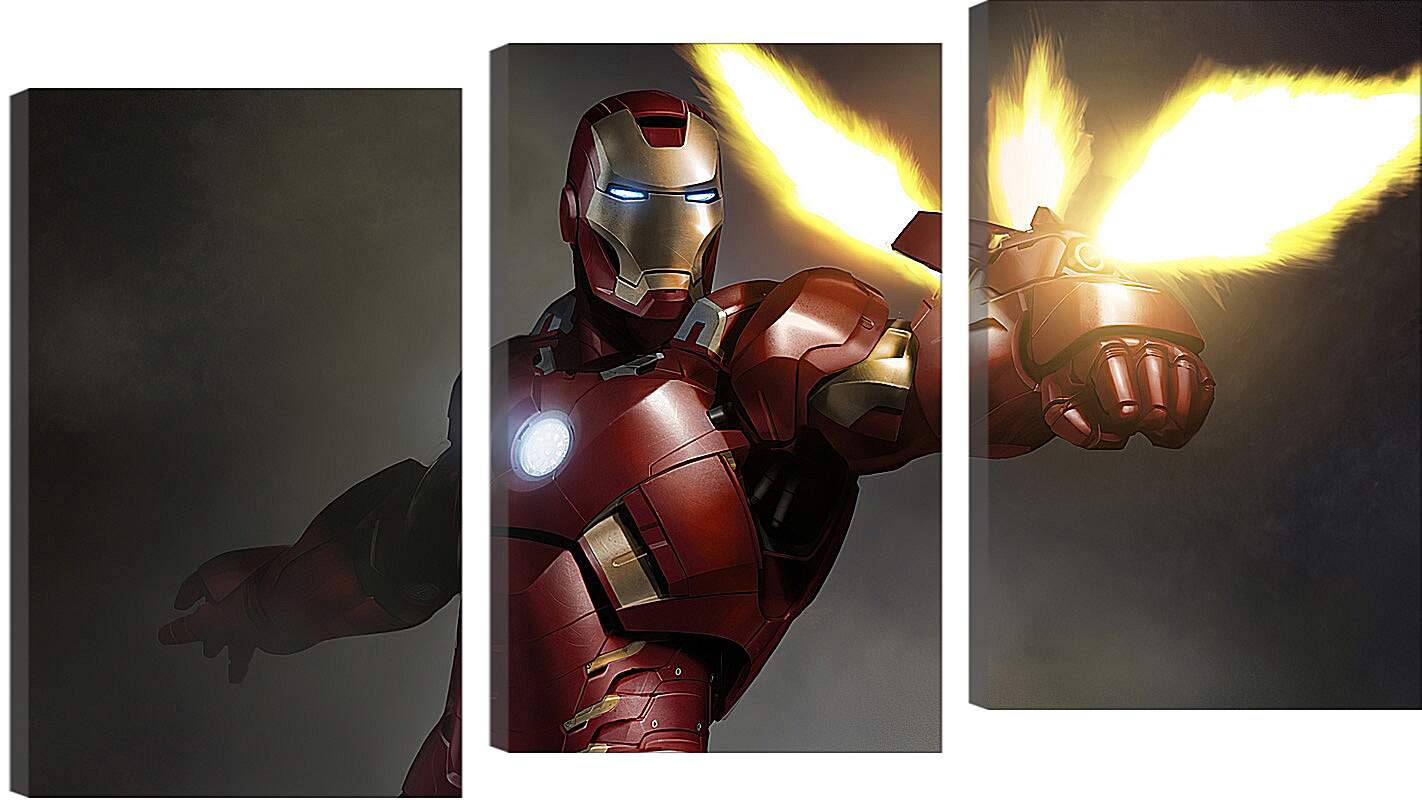 Модульная картина - Железный человек. Iron Man