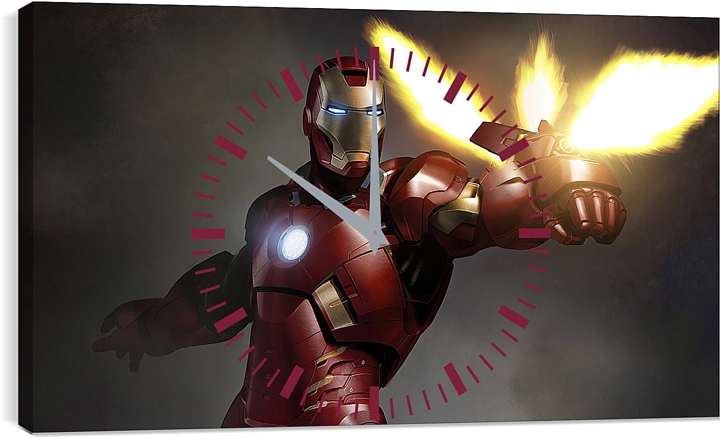 Часы картина - Железный человек. Iron Man