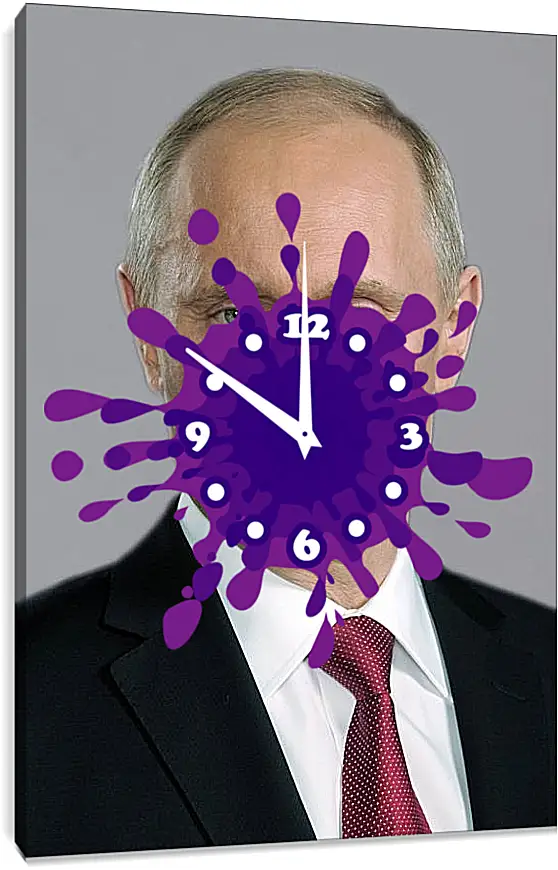 Часы картина - Владимир Владимирович Путин