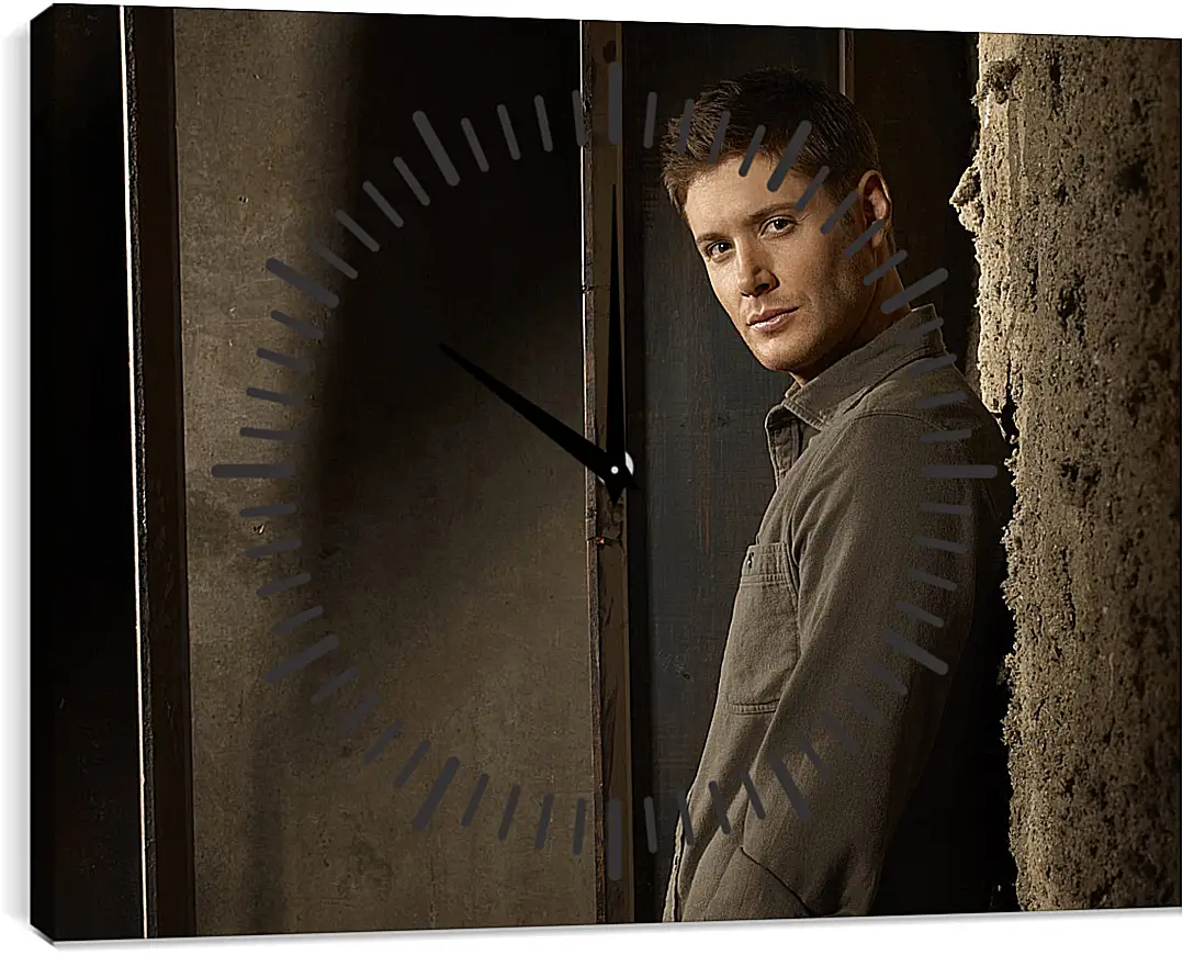 Часы картина - Дженсен Эклс. Jensen Ackles