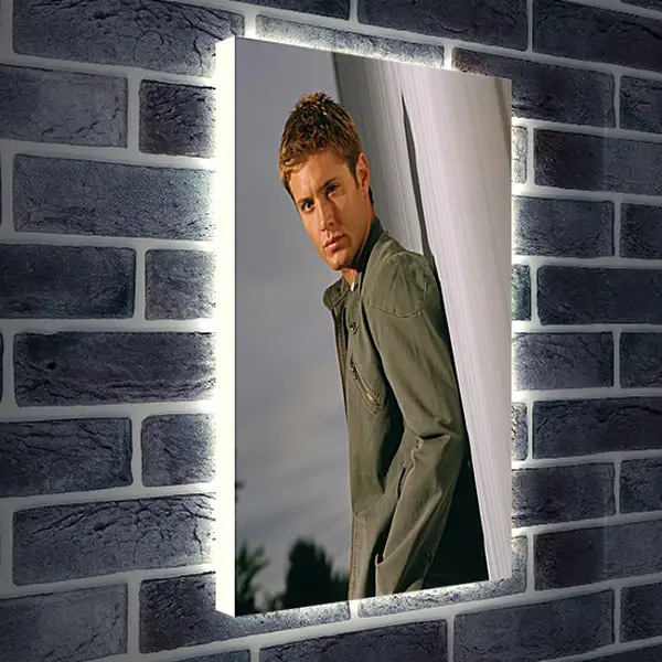 Лайтбокс световая панель - Дженсен Эклс. Jensen Ackles