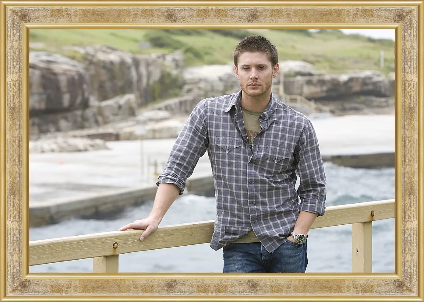 Картина в раме - Дженсен Эклс. Jensen Ackles