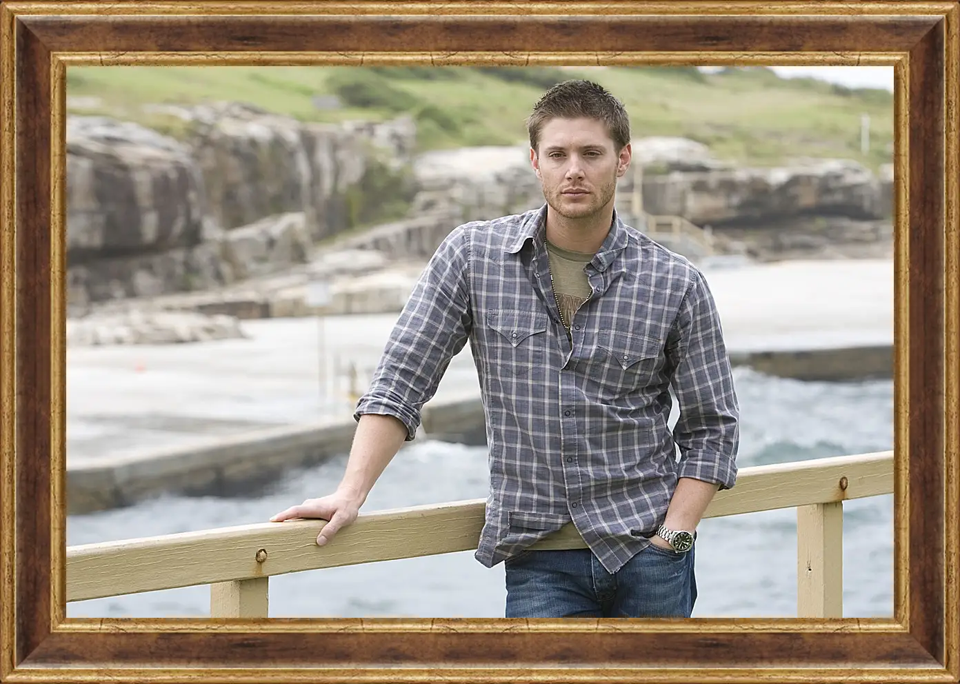 Картина в раме - Дженсен Эклс. Jensen Ackles