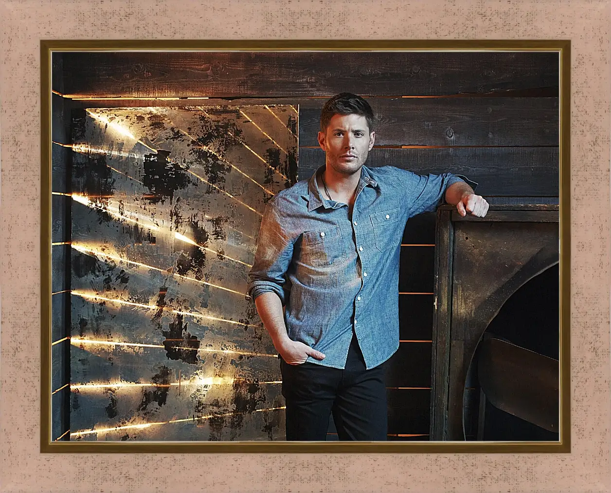 Картина в раме - Дженсен Эклс. Jensen Ackles