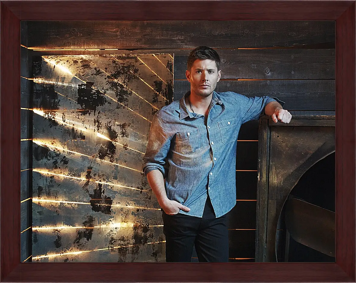 Картина в раме - Дженсен Эклс. Jensen Ackles