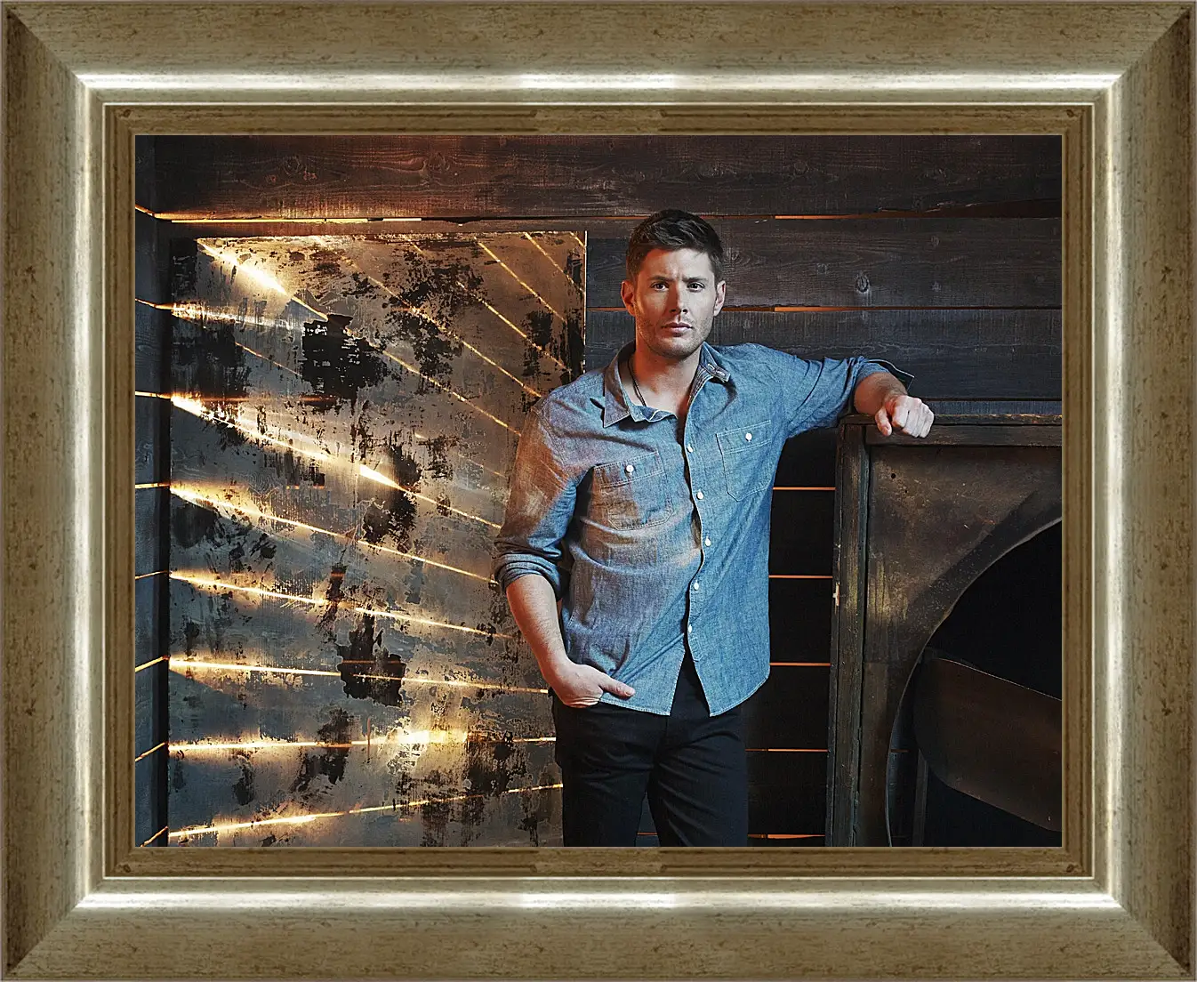 Картина в раме - Дженсен Эклс. Jensen Ackles