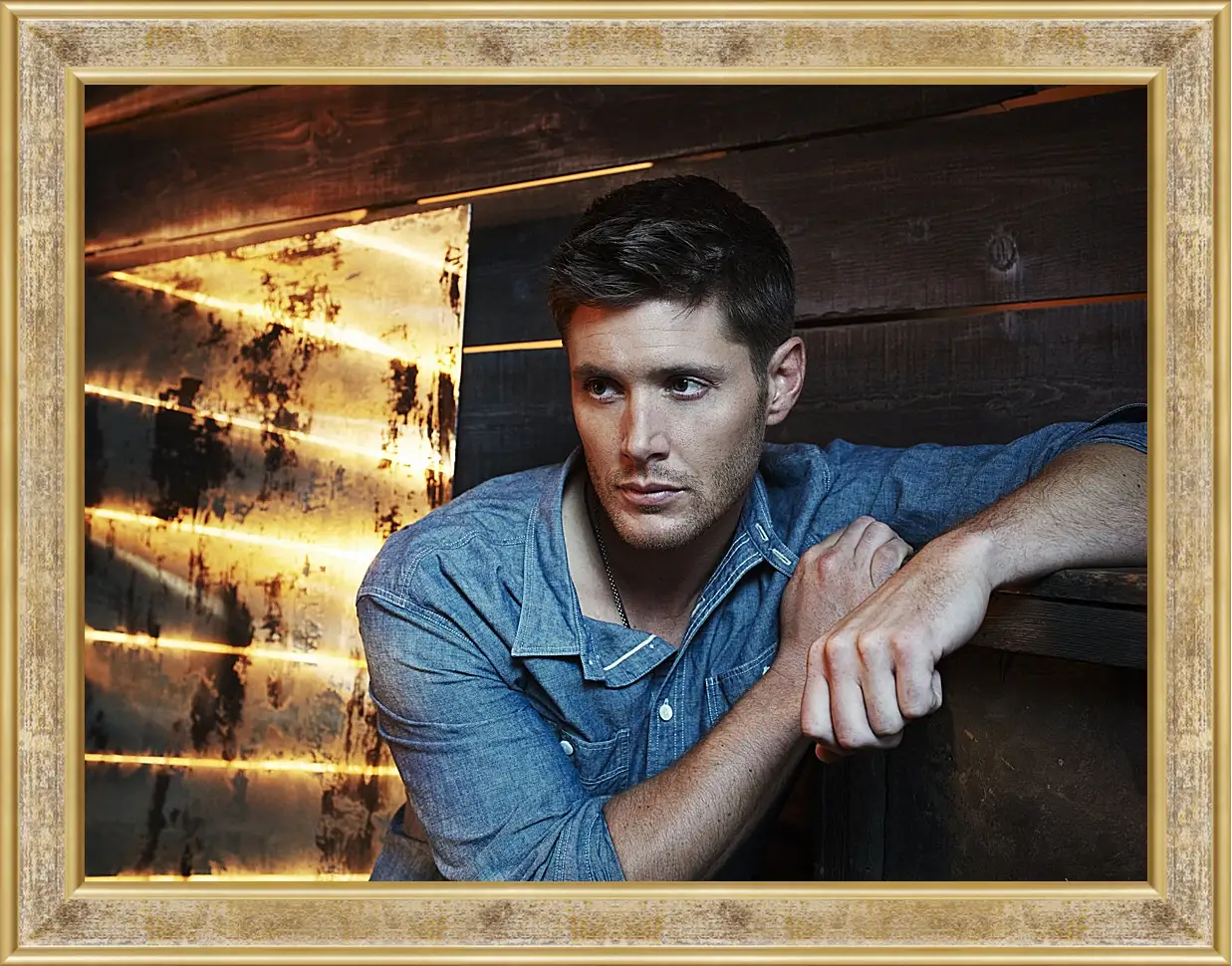 Картина в раме - Дженсен Эклс. Jensen Ackles