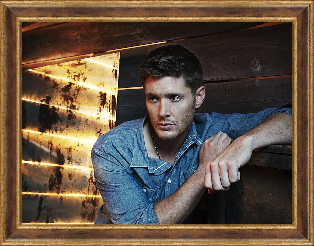 Картина в раме - Дженсен Эклс. Jensen Ackles