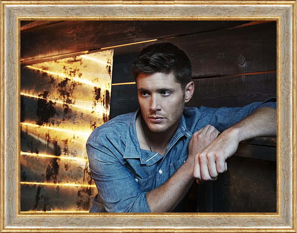 Картина в раме - Дженсен Эклс. Jensen Ackles