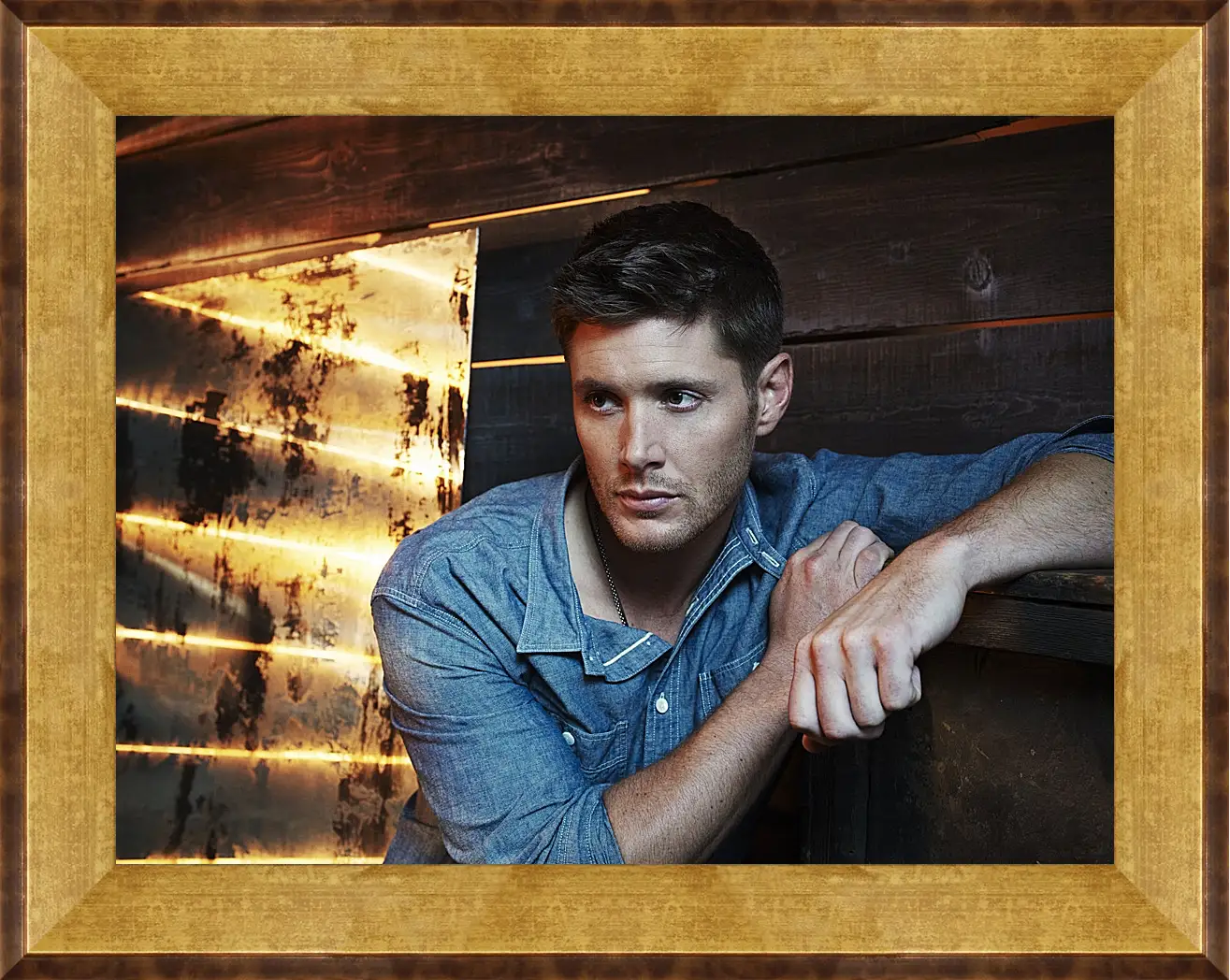 Картина в раме - Дженсен Эклс. Jensen Ackles