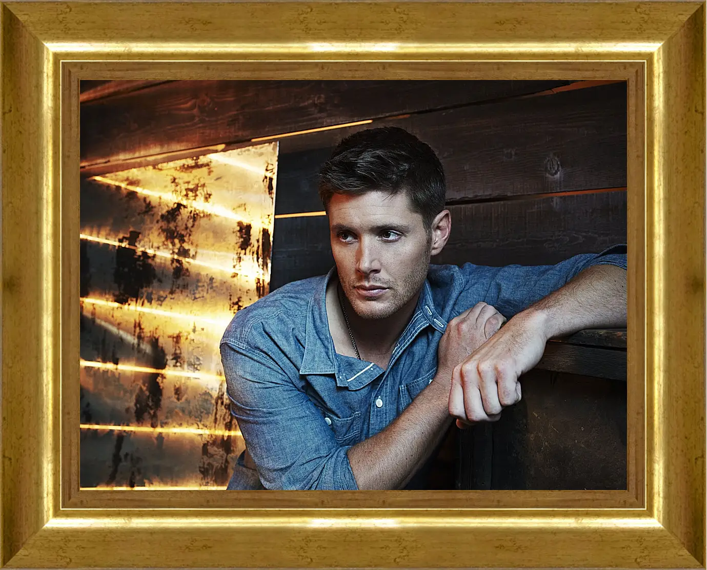 Картина в раме - Дженсен Эклс. Jensen Ackles