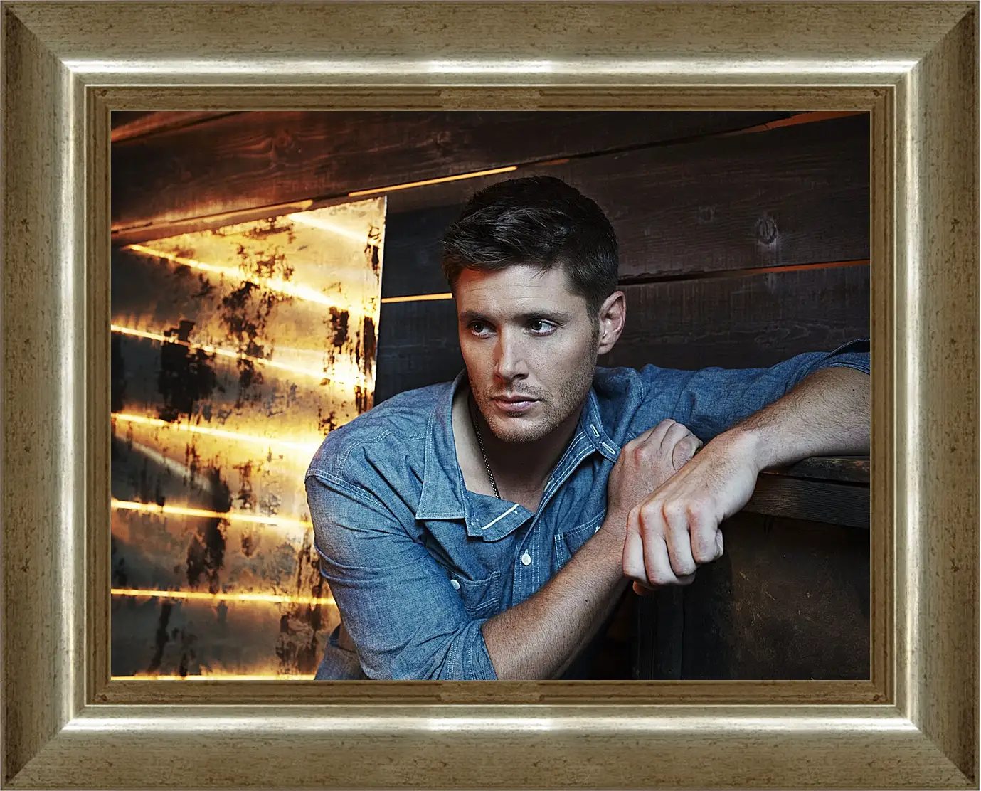 Картина в раме - Дженсен Эклс. Jensen Ackles