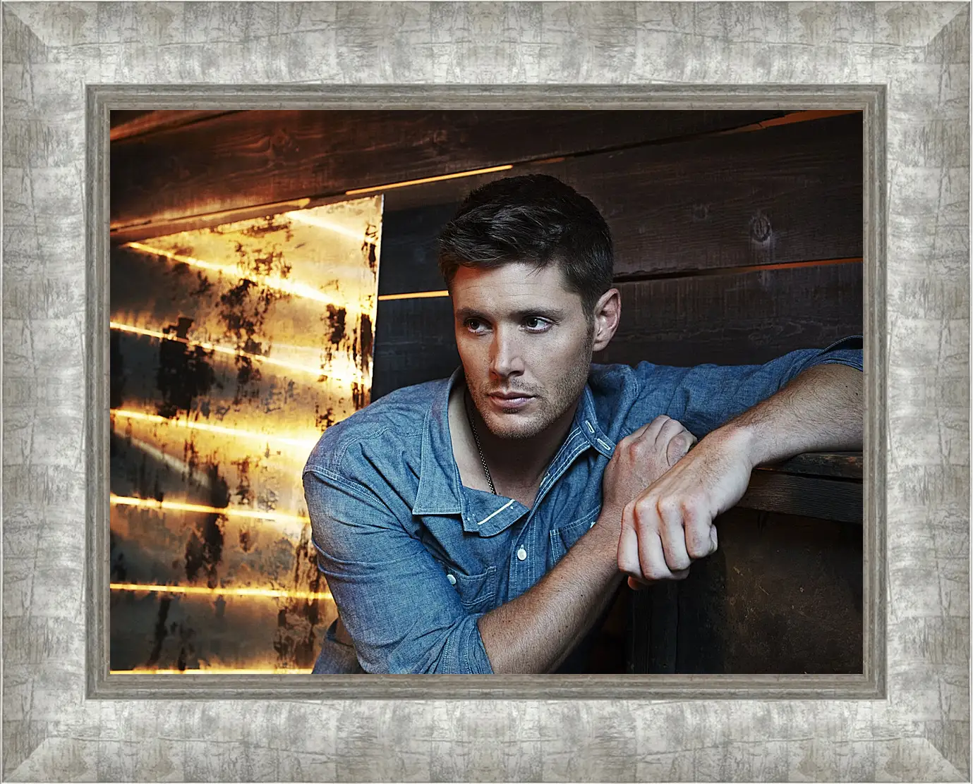 Картина в раме - Дженсен Эклс. Jensen Ackles