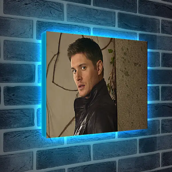 Лайтбокс световая панель - Дженсен Эклс. Jensen Ackles