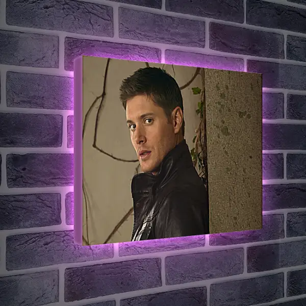 Лайтбокс световая панель - Дженсен Эклс. Jensen Ackles