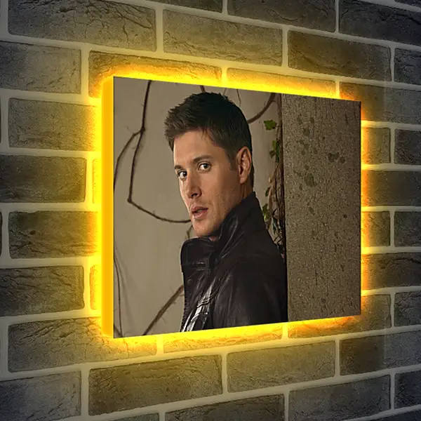 Лайтбокс световая панель - Дженсен Эклс. Jensen Ackles