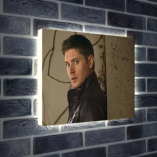 Лайтбокс световая панель - Дженсен Эклс. Jensen Ackles