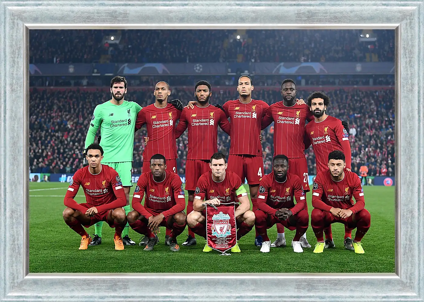 Картина в раме - Фото перед матчем ФК Ливерпуль. FC Liverpool