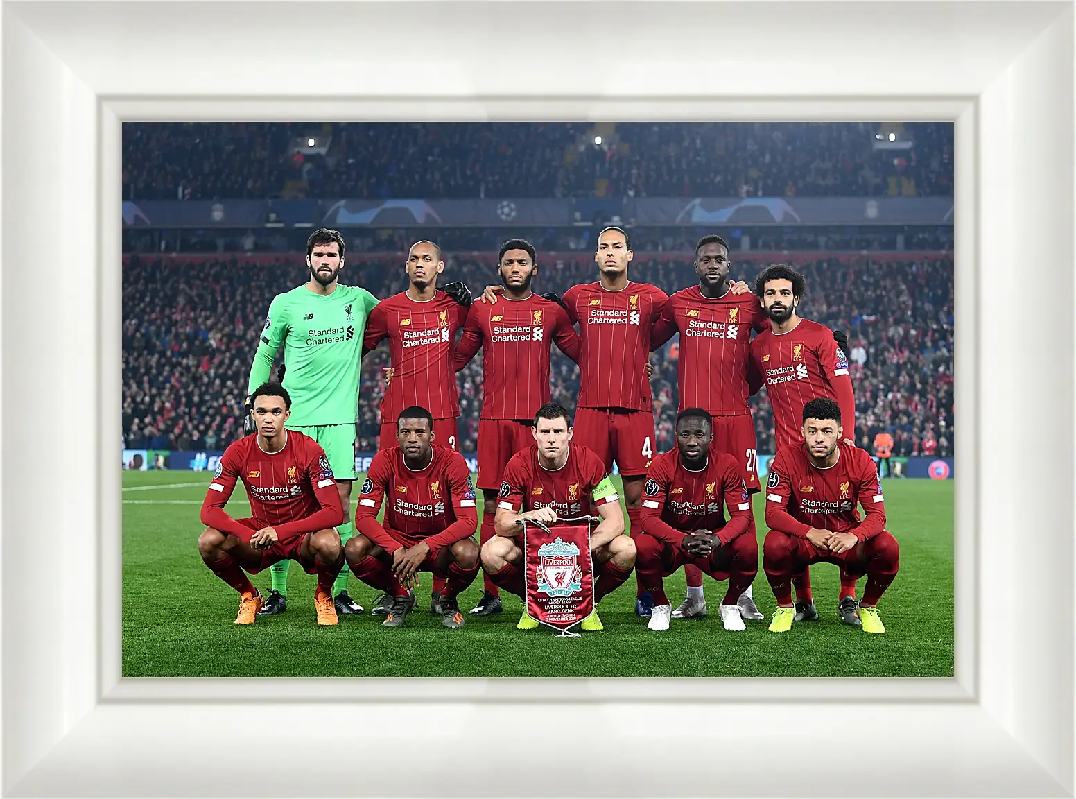 Картина в раме - Фото перед матчем ФК Ливерпуль. FC Liverpool