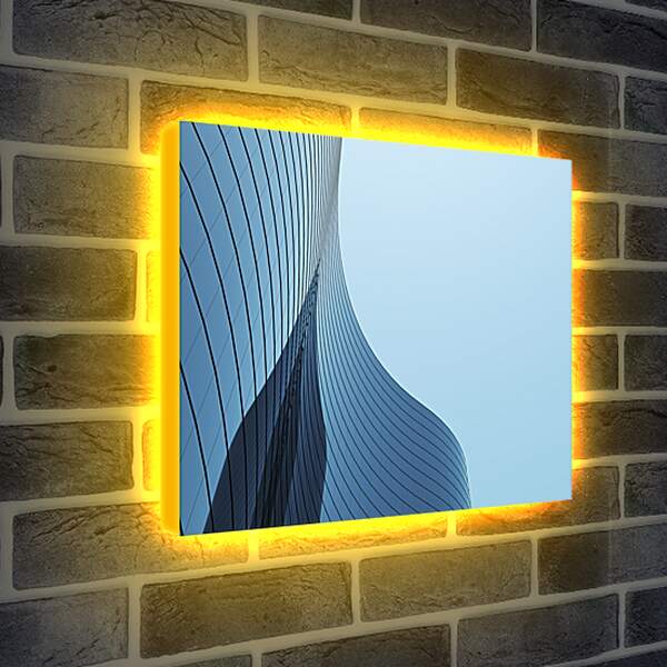 Лайтбокс световая панель - Время и стекло 3