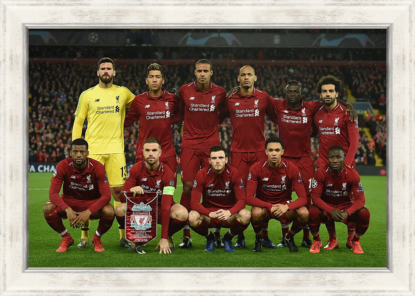 Картина в раме - Фото перед матчем ФК Ливерпуль. FC Liverpool